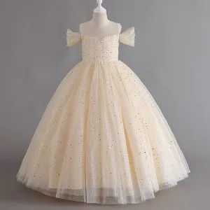 1308 Kids' Girls' Princess Dress Perfect for Birthdays Flower Girl Parties and Special Occasions