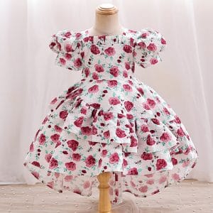 M161 Girls' Baby Princess Dress Birthdays Flower Girl Parties and Special Summer Occasions