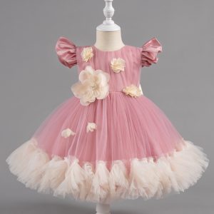 5022 Princess Dress for Kids Girls  Perfect for Parties Weddings and Special Events Comfortable to Wear