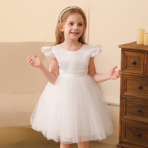 A138 Children's Princess Dress for Girls Birthday Party Dress - Image 4