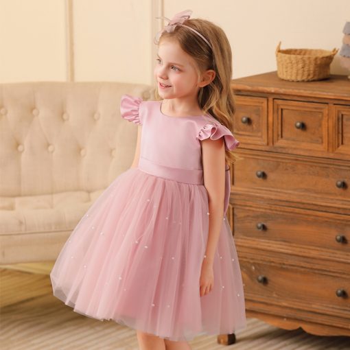 A138 Children's Princess Dress for Girls Birthday Party Dress - Image 10