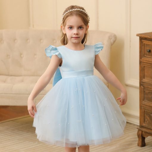 A138 Children's Princess Dress for Girls Birthday Party Dress - Image 12
