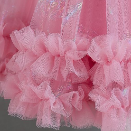C307 Summer Sleeveless Tutu Kids Dress for Girls Lightweight Tulle Skirt - Image 14