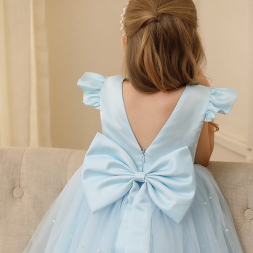 A138 Children's Princess Dress for Girls Birthday Party Dress - Image 13