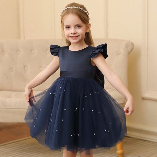 A138 Children's Princess Dress for Girls Birthday Party Dress - Image 14