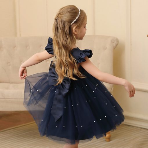 A138 Children's Princess Dress for Girls Birthday Party Dress - Image 15