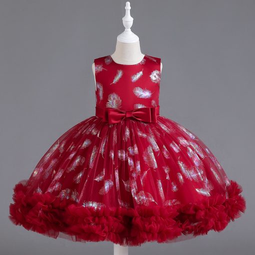C307 Summer Sleeveless Tutu Kids Dress for Girls Lightweight Tulle Skirt - Image 8