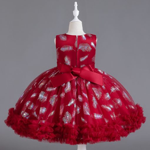 C307 Summer Sleeveless Tutu Kids Dress for Girls Lightweight Tulle Skirt - Image 10