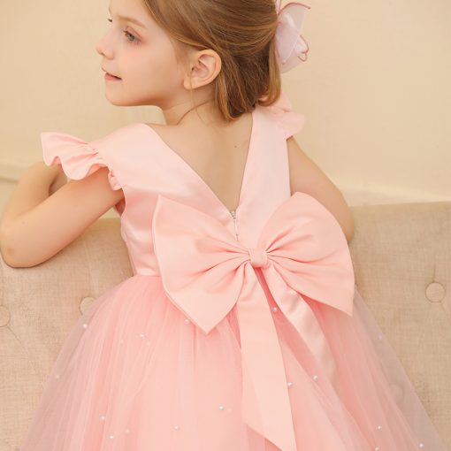 A138 Children's Princess Dress for Girls Birthday Party Dress - Image 9